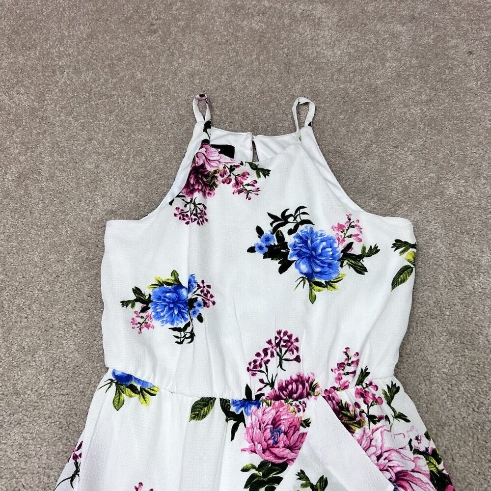 Iz Byer Dress Women’s Multicolored Floral Sleeveless Size XS NWT - Picture 6 of 13